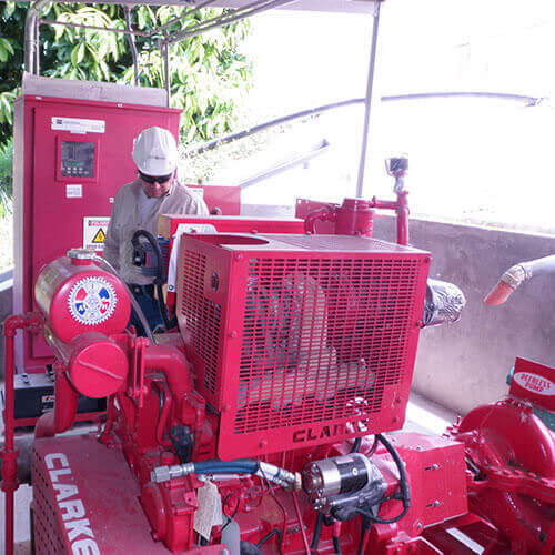 Equipo red incendio norma NFPA 20